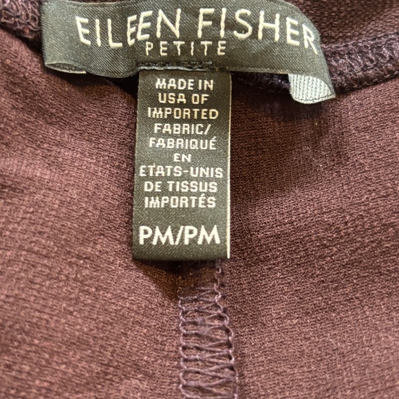 Eileen Fisher - Washable Stretch Crepe Pant - Petite - Picture 6 of 7